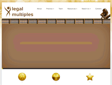 Tablet Screenshot of legalmultiples.com